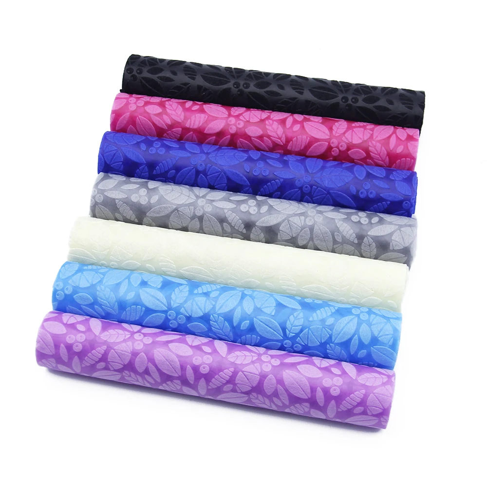 

David accessories 20*34cm flower double sides nonwoven fabric hair bow diy decoration crafts 1piece,c7091