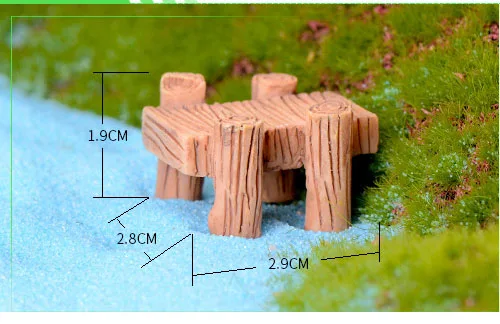 Коридор небольшой деревянный мост миниатюры Kawaii микропейзаж установка для сада 1 шт новые садовые фигурки - Цвет: Светло-серый