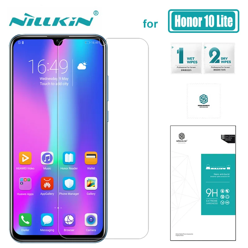 Huawei Honor 10 Lite стекло Nillkin Amazing 9H 0 3 мм Закаленное стекло-экран протектор для huawei Nilkin