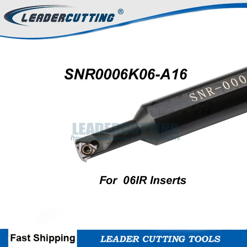 

SNR0005K06-A12/SNR0006K06-A16 Boring bar,Internal Threading Turning Tool ,Internal Threaded Cutting Tool,Threading Bar for 06IR