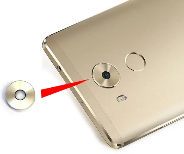 

2X New back camera glass lens cover + adhesvei glue for Huawei Mate8 Mate 8 Silver Gold Replacement