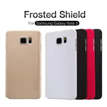 Чехол для samsung Galaxy Note 5, матовый защитный чехол Nillkin, матовый чехол для samsung N920