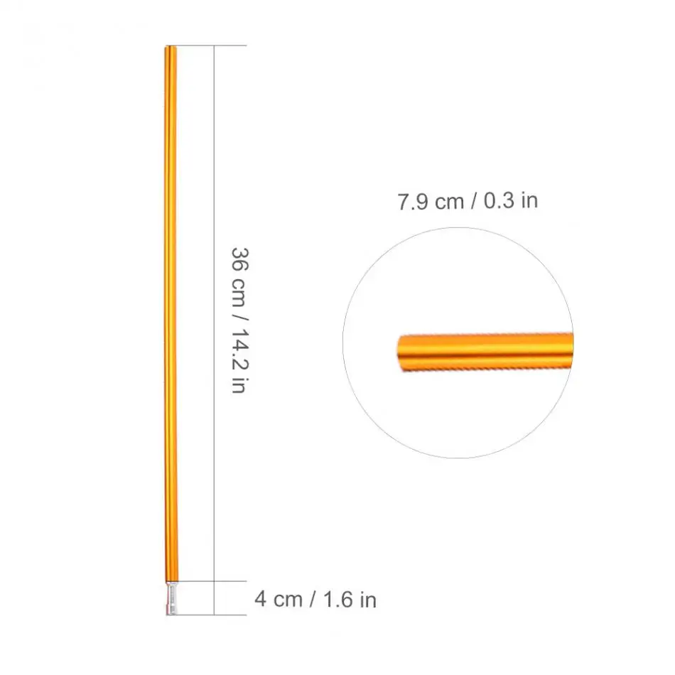 2 шт./лот 7,9 мм тент палатки палки для кемпинга стержни для палатки опорная рама Открытый Кемпинг Пешие прогулки алюминиевый сплав палаточные палки аксессуары
