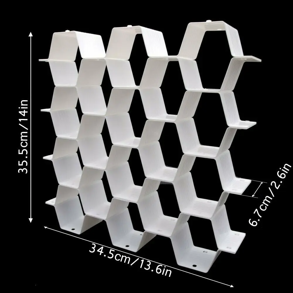 Регулируемый ящик пластиковая сотовая доска разделитель коробка-разделитель DIY Сетка Органайзер Домашний для хранения ячеек Сортировка Трусики Носки