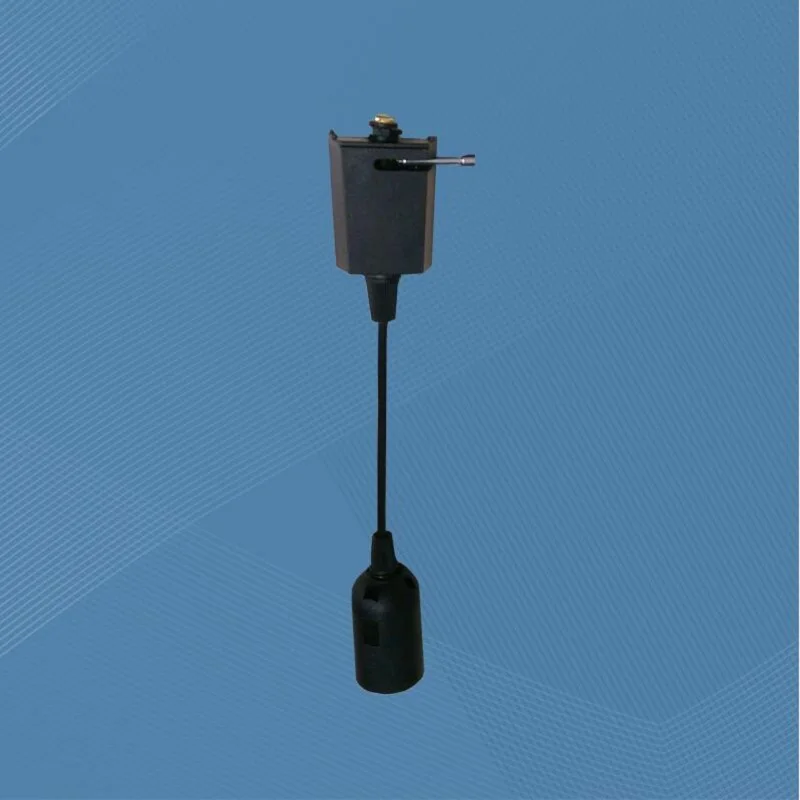 two track line Rail head E27 lampholder droplight line cable Messenger