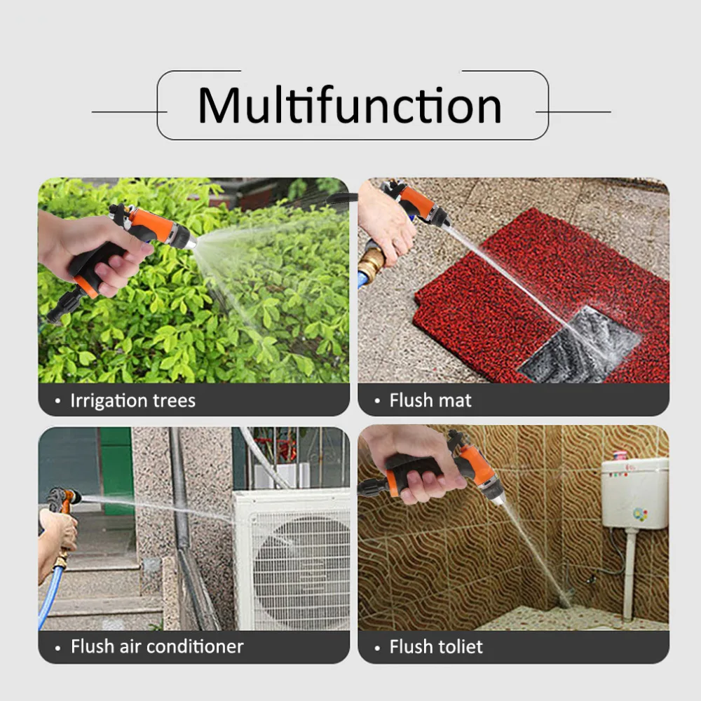 High Pressure Household  0.5Mpa 4L/min Electric Car Wash Washer Self-priming Water Pump 12V Car Washing Machine Drop Shipping