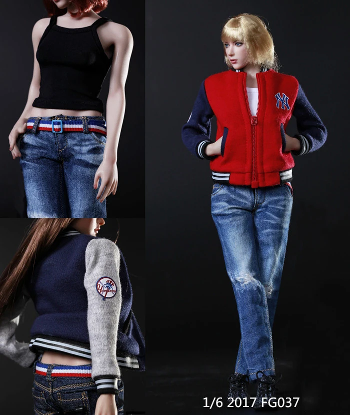 1//6 Female Denim Short Pants Clothes Model Accessories for 12/" Action Figure