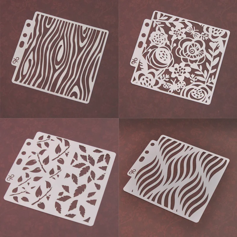 

Number Scapbook Stencil Cake Decorating Tool 2018 scrapbooking DIY Decorating Stencil Fondant Pattern Printing Spray Template