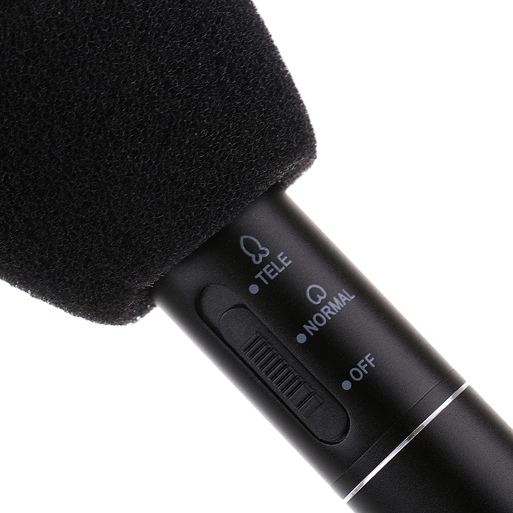 Video Microphone Recording Mic for Conference Mic w/ Mount Stand 3.5mm Jack Plug