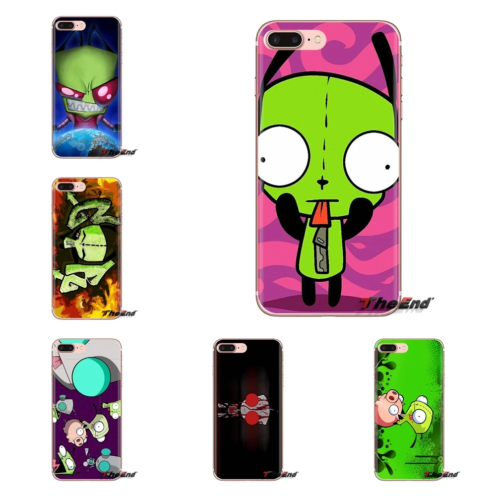 

Gir Invader Zim wallpaper Print Phone Shell Covers For LG Spirit Motorola Moto X4 E4 E5 G5 G5S G6 Z Z2 Z3 G2 G3 C Play Plus Mini