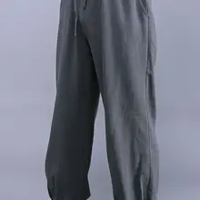 Льняные и хлопковые мужские брюки для медитации единоборств форма для боевых искусств кунг-фу дзен штаны для тайцзи серые/кофейные/черные