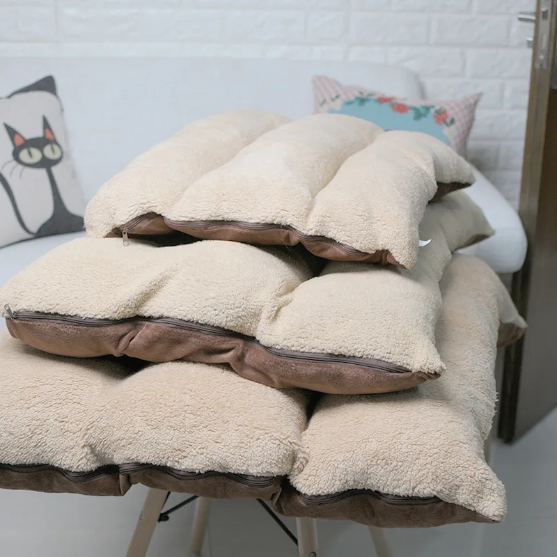 

Pet Supplies Large Dog Bed Big Size Pet Cats Washable Replace Puppy Cushion Ultra Soft Warm Sleeping Bed Mat Pet House Dog Mats