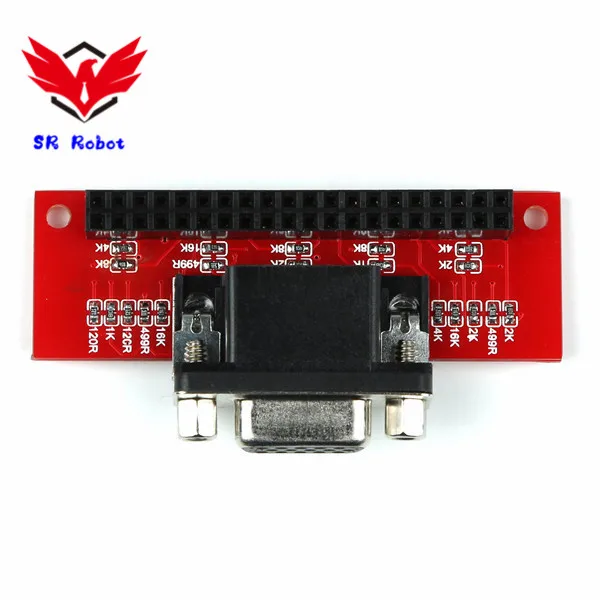 

VGA666 Gert-VGA Adapter Board Module GPIO To VGA For Raspberry Pi 3B / 2B / B+