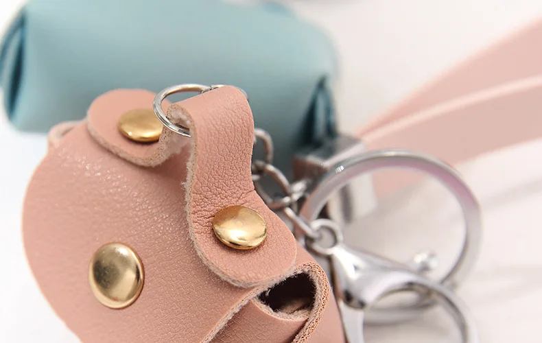 Модный женский мини-кошелек для монет, наушники из искусственной кожи, держатель для ключей, карманный маленький кошелек, деньги сумочки, многофункциональное кольцо для ключей