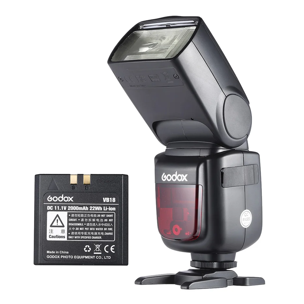 2x Godox Ving V860IIC V860II-C камера Speedlite вспышка 2,4G GN60 E-TTL HSS 1/8000s литий-ионный аккумулятор+ Xpro-C для Canon DSLR camera s
