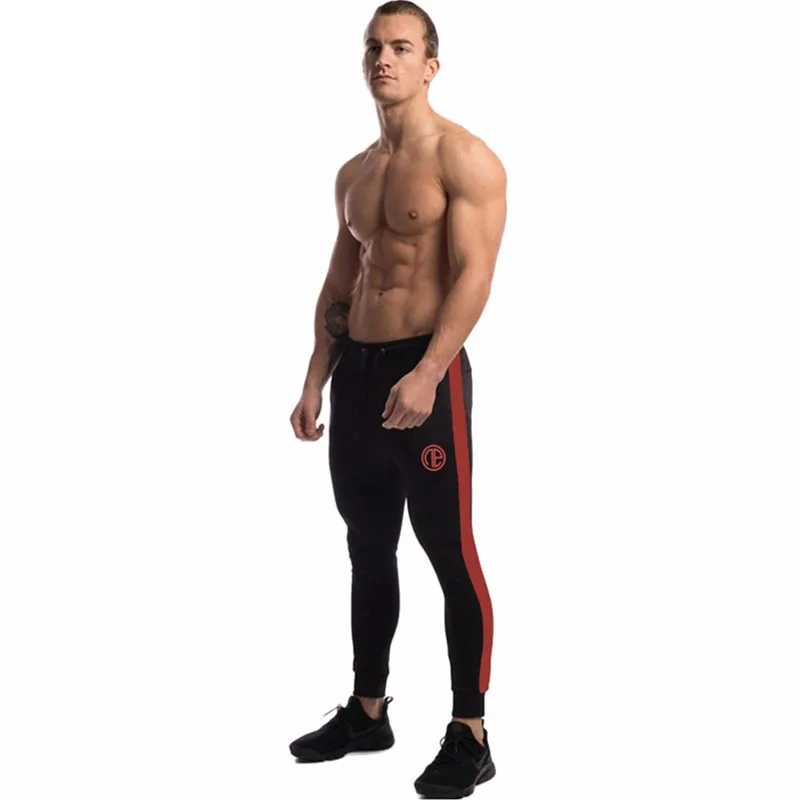 

Autumn- Winter Men Cotton Jogger Sweatpants Man Running Sports Workout Training Trousers Male M-XXL