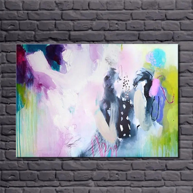 Dropshipping 2016 100 Sencilla Hecha A Mano La Pintura Al Oleo