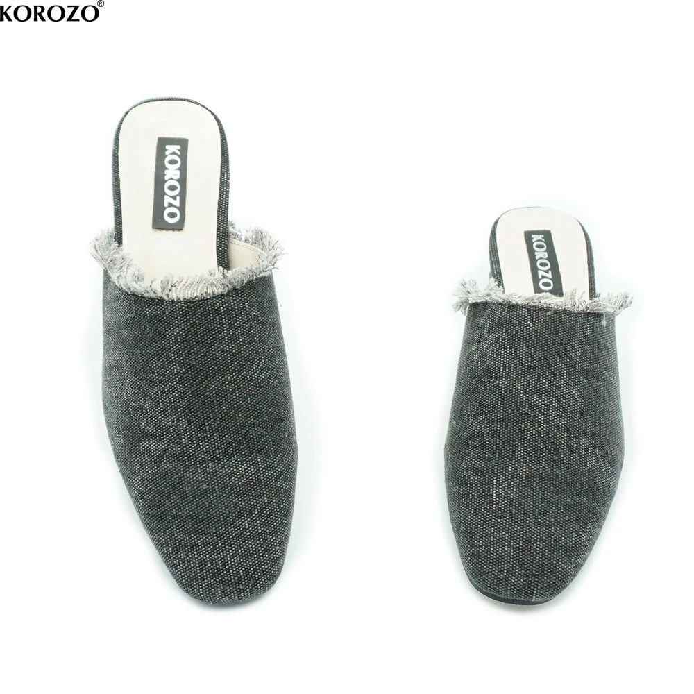 women's canvas slides