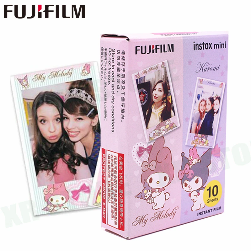 Fujifilm Instax Mini 8 9 пленка My Melody Fuji мгновенная фотобумага 20 листов для 70 7 s 50 s 50i 90 25 Share SP-1 2 камеры