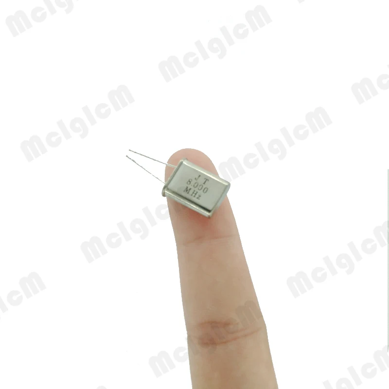 10pcs Quartz Resonator 49U HC-49U 8MHz Error 20ppm 20pF quartz resonator