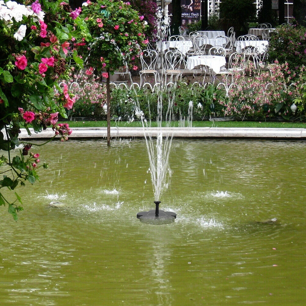 

Solar Fountain Watering Kit Power Solar Pump Pool Pond Submersible Waterfall Floating Solar Panel Water Fountain For Garden