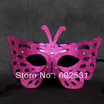 

SPR plum princess party mask gold butterflies-5 color can choose