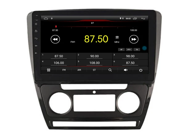 Sale Elanmey top equipped 8 cores+4GB ram+64G rom android 8.1 car radio fit for skoda octavia 2010 gps navigation multimedia headunit 3