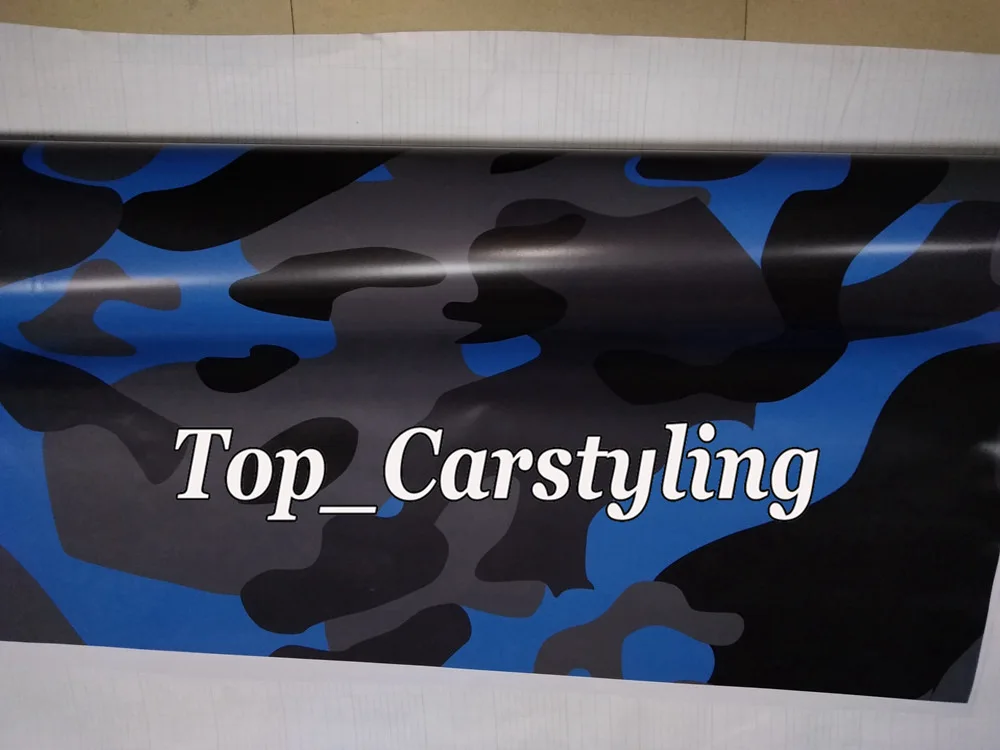 Dark blue snow black car wrapping arctic camouflage wrap foil (3)