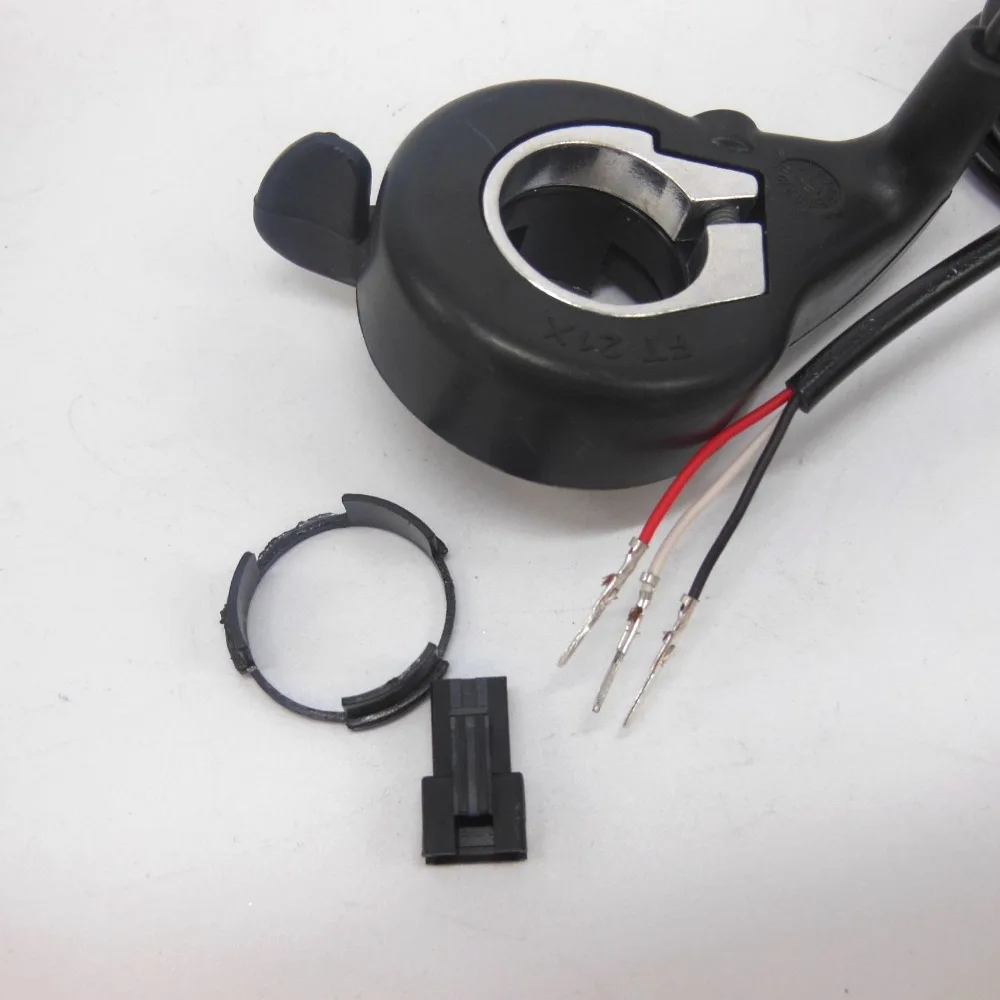 Flash Deal Electric Bicycle Thumb Throttle without Handle Grips, no battery indicator no on/off switch Wuxing FT-21X finger throttle 5