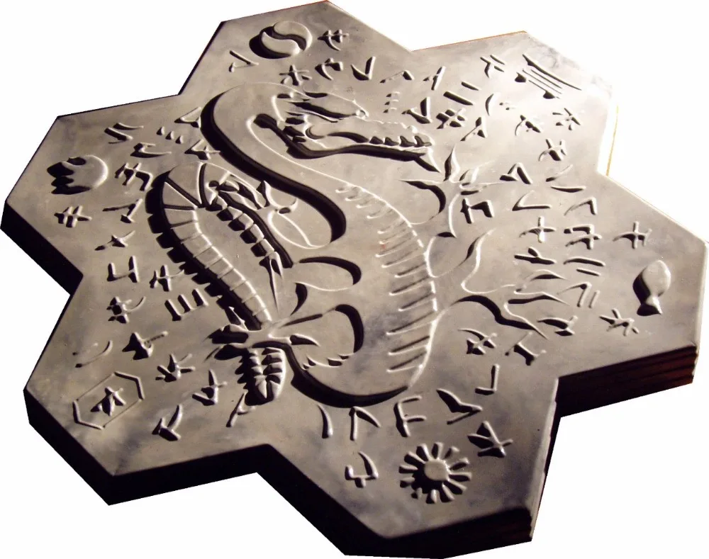 ABS Plastic molds for concrete paving slabs concrete "Japan" for paving