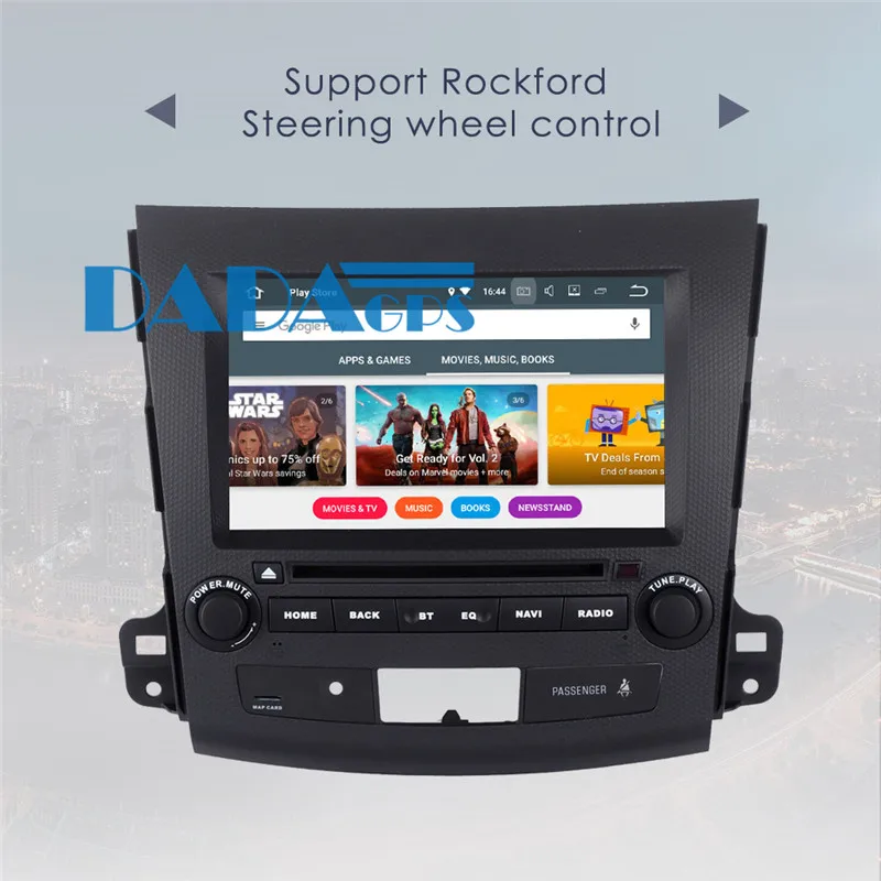 Flash Deal 2DIN Android 8.0 7.1 Car DVD Player GPS Navi For Mitsubishi Outlander 2006-2012 for Peugeot 4007 Radio Audio Stereo Multimedia 13