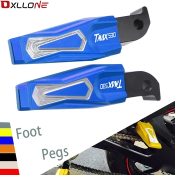 

Motorcycle Rear Foot Pegs Rests Passenger Footrests For YAMAHA TMAX530 2012 2013 2014 2015 2016 2017 2018 tmax 530