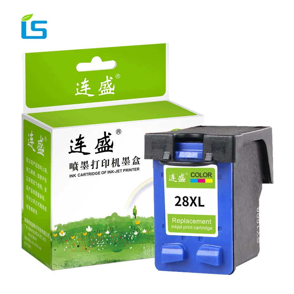 1Pcs 28XL Remanufactured Tri-color Ink Cartridge Replacement for hp 28 xl For Deskjet 3320 3323 4255 4256 4355 5608 5609 Printer |