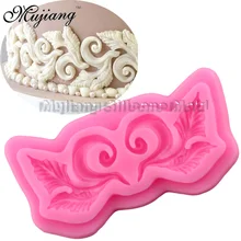 European Relief Cake Border Silicone Mold Fondant Cake Decorating Tools Chocolate Gumpaste Molds Cupcake Baking Moulds XL320