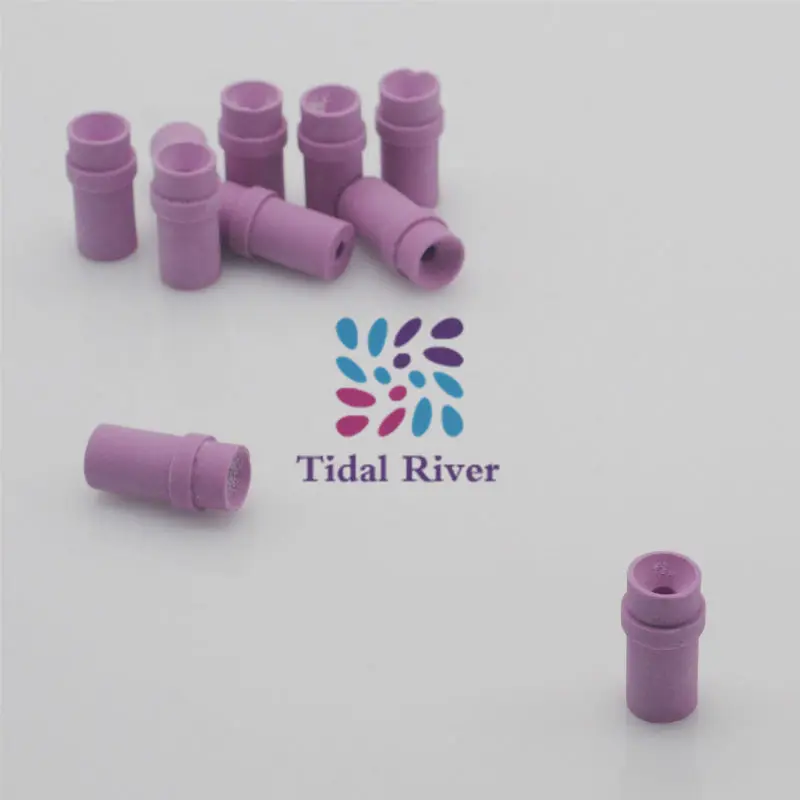 Dental Lab Ceramic Sandblasting Nozzle Porcelain Sandblasting Tip 10Pc/Lot 35*15*5mmin Teeth