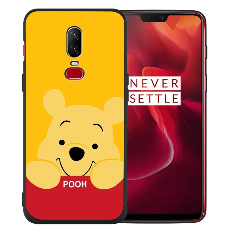 Мультяшный милый Ститч для One plus, 5, 5, 7, Pro, Oneplus, 6, 6 T, чехол для телефона, Funda, Coque Etui, Дональд Дак, силиконовый мягкий ТПУ чехол - Цвет: H1458