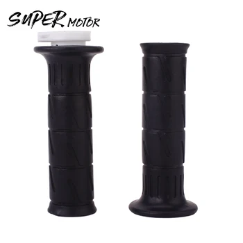 

1 Set 7/8" 22mm Motorcycle Handle Hand Grips Handlebar Grip Rubber Gel Sleeve For Kawasaki Z750 Z800 Z1000 ZX-6R ZX-10R ZX-14R