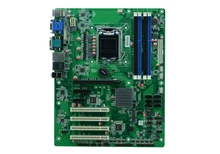 Industrial motherboard support LGA1150 Intel Core i3/i5/i7 Pentium 22nm Core processor with 14*USB/10*COM/4*PCI/6*SATAII