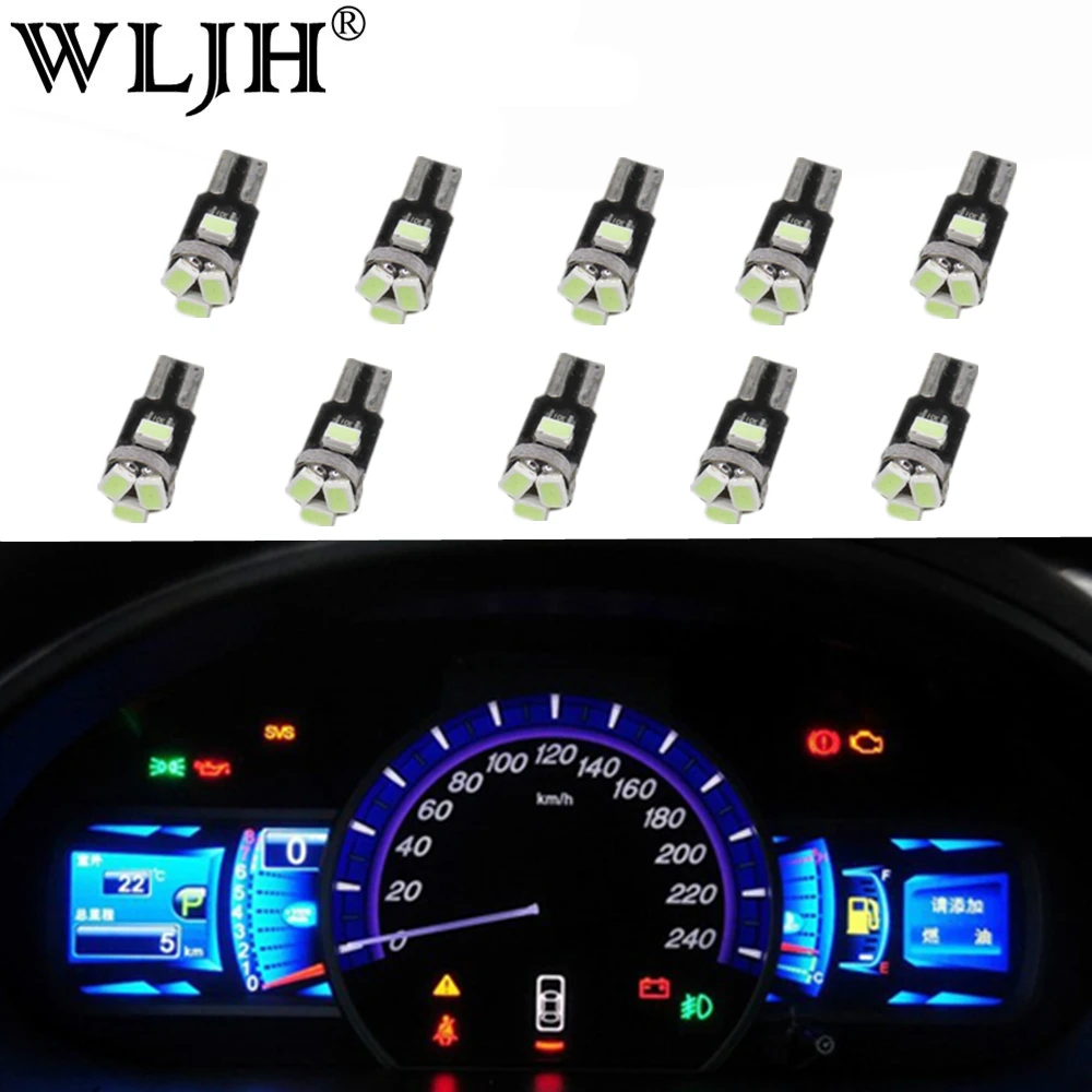 Us 7 61 23 Off 10xwljh Led T5 Instrument Panel Light Bulb For Suzuki Swift Esteem Forsa Grand Vitara Sa310 Samurai Samurai Sidekick Vitara X90 In