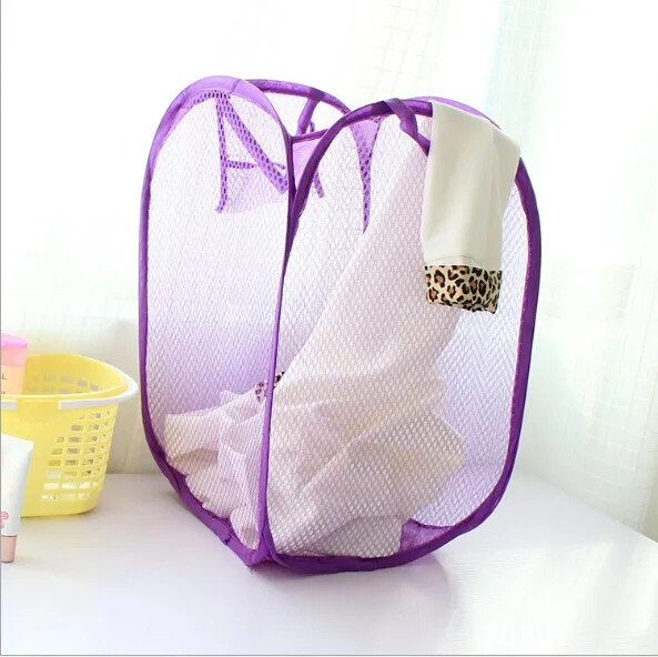 Cesta plegable de malla para la ropa sucia, cesto plegable de color, ideal para la colada, 1 unidad, basket|basket for clotheslaundry basket for clothes - AliExpress