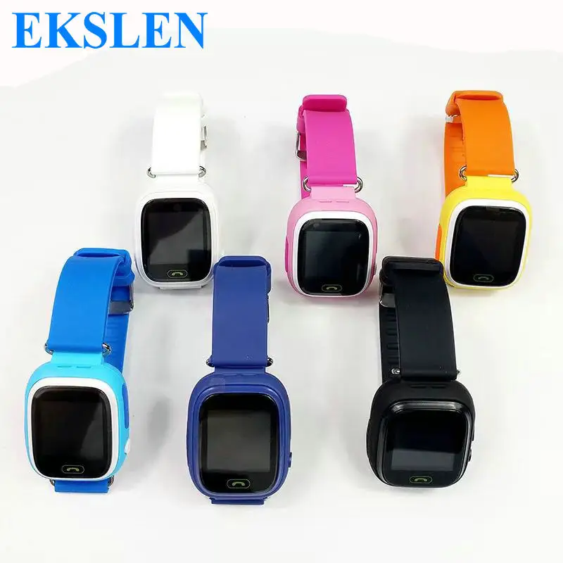 EKSLEN Q90 GPS позиционирование IPS сенсорный экран Детские умные часы наручные локатор