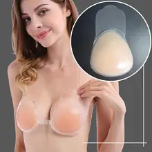 Горячая Грудь лепестки наклейки для женщин многоразовые невидимая накладка на сосок без бретелек пуш-ап бюстгальтер Pad нижнее белье аксессуары силикон