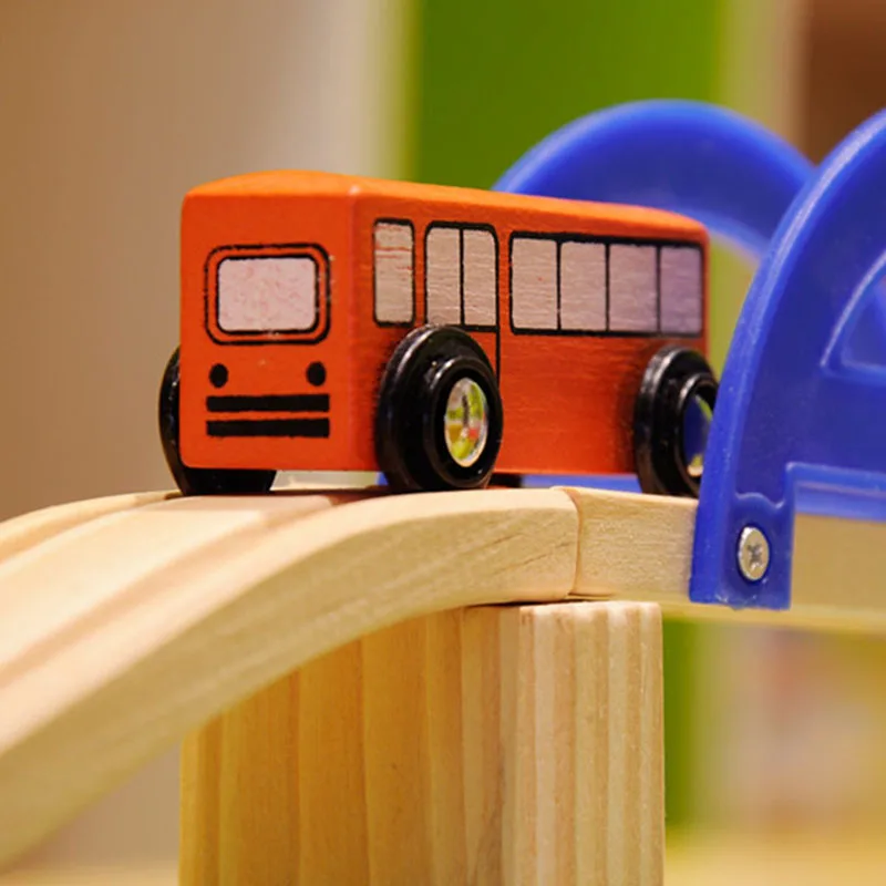 wooden block cars