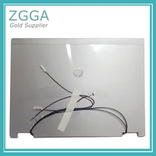 Для hp EliteBook 2540 P lcd-дисплей для ноутбука задняя крышка чехол серебристый в сборе с кабелем