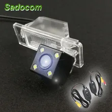 Samochód CCD Night Vision Backup kamera tylna dla Nissan Qashqai X Trail x-trail 2008 2010 2011 2012 Peugeot 307 Hatchback 307CC