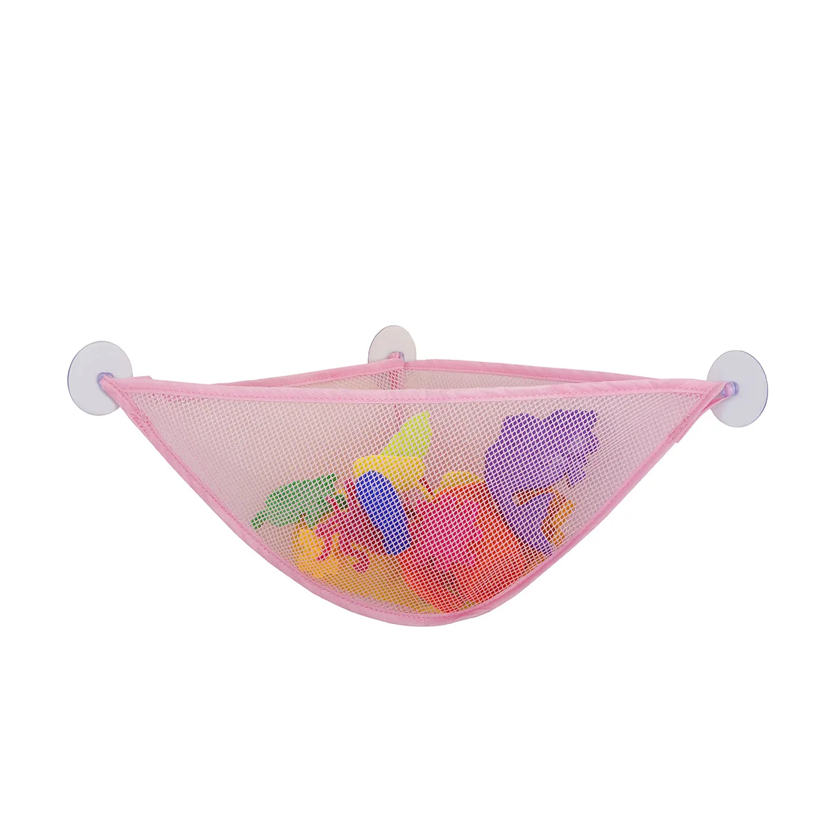 لعبة حمام الحمام حقيبة التخزين الاطفال حوص استحمام للأطفال لعبة مرتب التخزين الالتصاق حقيبة شبكة الحمام المنظم صافي