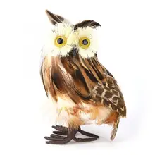 Simulation Garden Decor Feather Lawn Foam Figurine Ornament Garden Decoration Animals