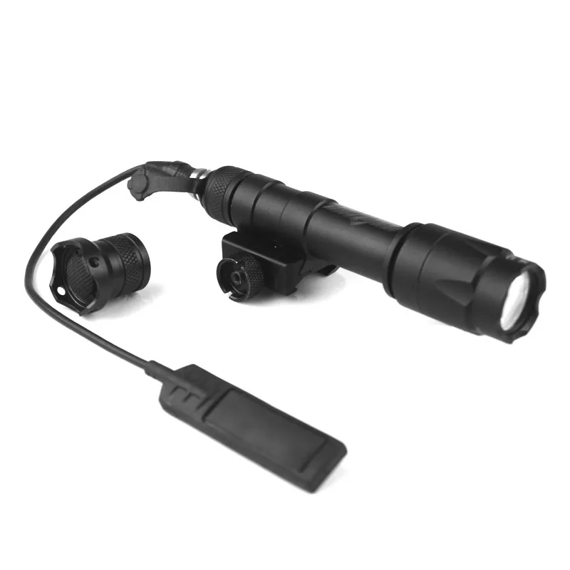 Alta Qualidade Lumens Scout Lanterna Airsoft Tático Tocha Arma Luzes Caber 20mm Ferroviário Frete Grátis M600c 180