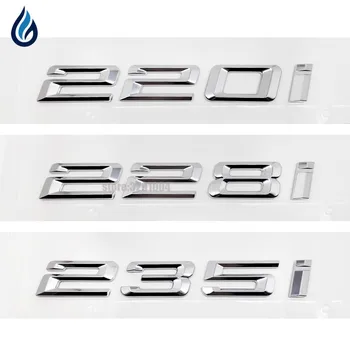 

For Bmw 2 Series 220i 228i 235i F22 F45 F23 Rear Boot Trunk Lid Number Letters Car Badge Sticker Displacement Emblem Logo