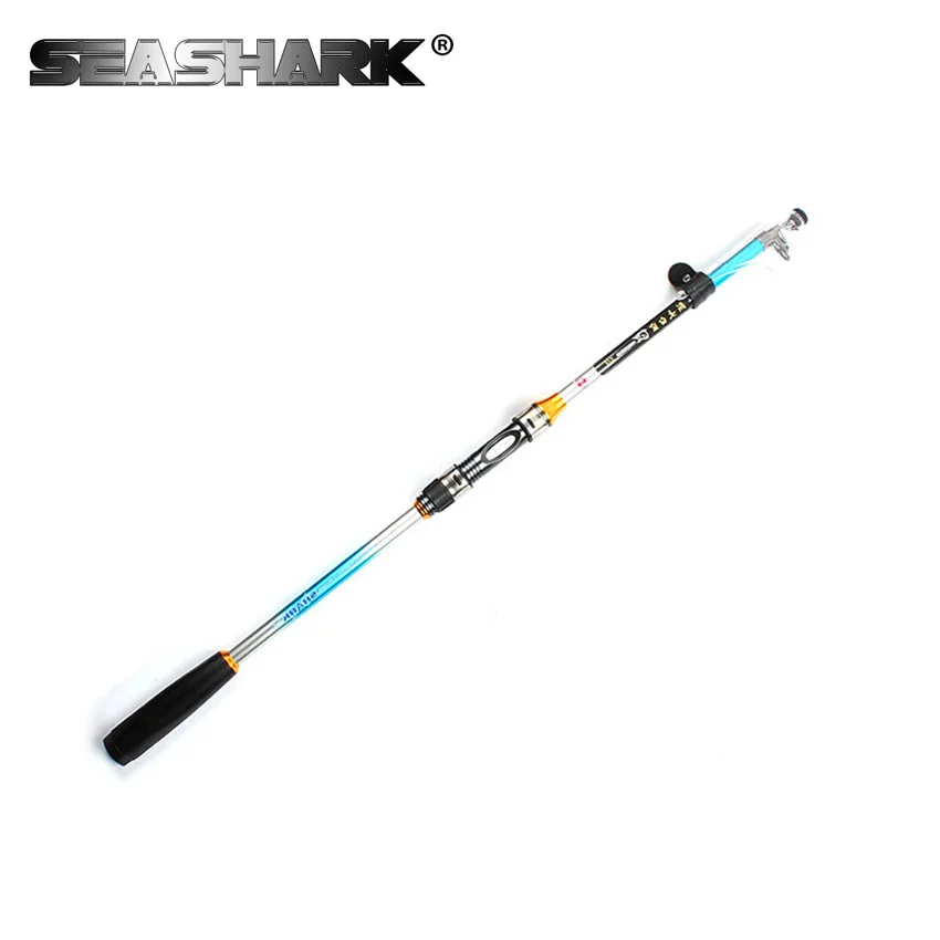 SEASHARK Удочка ручное углеродное волокно 2 1 4 7 3 6 0 литье телескопическая легкая